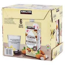 Are the ingredients in almond milk healthy? Kirkland Signature Organic Almond Beverage Vanilla 6 946 Ml Deliver Grocery Online Dg 9354 2793 Quebec Inc
