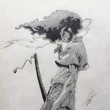 Afro Samurai- Finally Finished!!! : R/Drawing