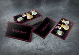It already has the content and designs you need for your bakeshop, and you only need to edit the vital details necessary. Cake Business Cards 26 Custom Cake Business Card Designs