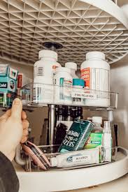 Keep minis in a clear pouch in a bathroom drawer. Medicine Cabinet Organization Ideas And Tips Twelve On Main