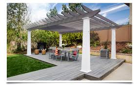 Deck builder, garden structures, pergolas & arbors: Pergola Ideas For Revamping Your Deck Trex Furniture