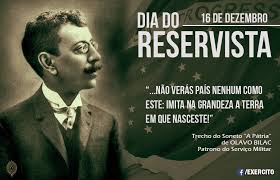 Exército Brasileiro - 16 de dezembro - Dia do Reservista. Parabéns aos cidadãos que cumpriram seus deveres e compõem a reserva das Forças Armadas! | Facebook