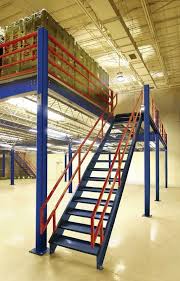 Unarcosteel Mezzanines And Work Platforms For Warehouse Storage Facilities Warehouse Design Mezzanine Garage Design