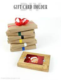 Friends We Are Inching Closer To The Holidays And I Have The Perfect Gift For Those Remaining Peop Gift Card Holder Gift Card Holder Diy Gift Card Presentation