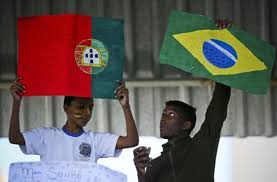 Portugal were stunned, unable to muster a response; Brasilien Und Portugal Die Belachelte Verwandtschaft Fussball Stuttgarter Zeitung