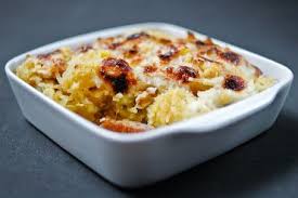 Spaghetti Squash Gratin With Walnut And Bacon Recipe Chocolate Zucchini Bacon Recipes Spaghetti Squash Recipes