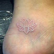 30 White Tattoos White Ink Tattoo White Tattoo White Lotus Tattoo