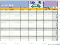 Car Mileage Log Helpful Hints Timesheet Template