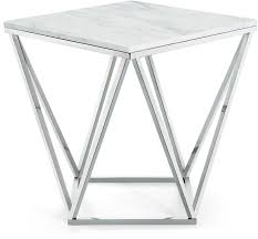 Black And White Marble End Table Robeson Marble End Table Reviews Allmodern Marble End Tables Meridian Furniture End Tables