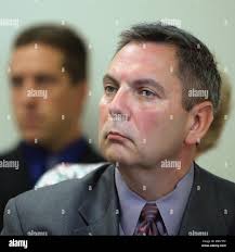 Hudson, N.H. Police Chief Richard Gendron listens as lawyers argue to have  trespassing charges against several illegal immigrants dismissed in  district court in Jaffrey, N.H. Friday, Aug. 5, 2005. Several immigrants,  who