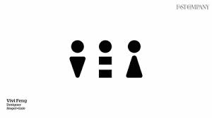 Watch Six Designers Recreate The Bathroom Icon As Gender Neutral Gender Neutral Icon Toilet Icon