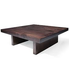 It can also be used as a side table. Contemporary Coffee Table Gulliver Hudson Furniture Walnut Square Custom