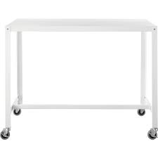Go Cart Rolling White Counter Table Reviews Cb2 Counter Table Stand Up Desk Unique Dining Room Table