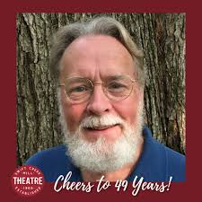49 years. Countless productions. One legend. Tom Width has been the  heartbeat of Swift Creek Mill for nearly five decades. Today, we celebrate  his incredible journey with us. Drop your favorite Tom