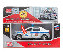 Отзывы › дети и родители › игрушки › разное › технопарк. Tehnopark Renault Logan Policiya Svet Zvuk 1 43 Art Sb 13 21 2