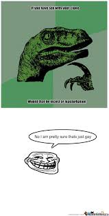 Philosopher Raptor By Masterbaitor Meme Center