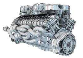 V12 Engine 3d Models In 2020 V12 Engine Engineering 3d Model