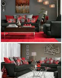 Dressingroomsinteriors stylish chic interior design. Red And Gray Are Unique Colors That Look Eclectic Irrespective Of The Size And Shape Of Your R Red Living Room Decor Grey And Red Living Room Black Living Room