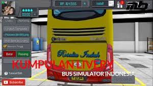 Download Kumpulan Livery Bus Simulator Indonesia Bussid Terbaru Indonesia