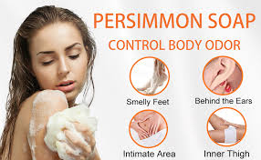 Amazon.com : yoniagood 3 PCS Persimmon Soap Bar for Body Odor Control,  Natural Deodorant Body Bar Soap for Old People Smell, Remove Body Odor,  Organic Eliminating Body Odor Wash Soap for Women