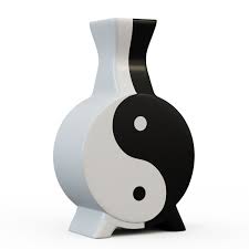 Vase Yin Yang 3d Model Yin Yang 3d Yin Yang Ying Yang Art