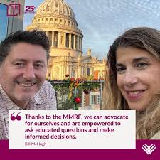 Bill McHugh was diagnosed with multiple myeloma in 2008. In the 15 years  since, he has become sure of one thing: thanks to the work of the MMRF, he  will see a