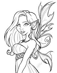 Search through 623,989 free printable colorings at getcolorings. Coloring Book Preview Fantasy Elf 1 By Https Www Deviantart Com Miserie On Deviantart Fairy Coloring Pages Coloring Pages Fantasy Fantasy Coloring Pages