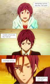 The Sky Is The Ultimate Art Gallery Just Above Us Free Free Iwatobi Swim Club Free Anime Free Iwatobi