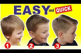 Quick Easy Home Haircut Tutorial How To Cut Boys Hair With Clippers