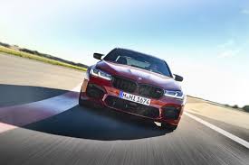 The bmw m5 competition model was introduced in august 2018, with power increased to 460 kw (617 hp) at 6,000 rpm and torque remaining unchanged bmw made a 400 units special edition for its debut of the f90 m5 with an individual frozen dark red metallic color with an individual smoke white. 2020 Bmw M5 F90 Lci Facelift 2020 4 4 V8 600 Hp Xdrive Steptronic Technical Specs Data Fuel Consumption Dimensions