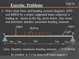 Diagram(bmd) of a beam shows the variation of shear. Consider A Section X X At A Distance 6m From Left Hand Support A Ppt Video Online Download