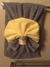 Cotton bathroom towels are quite ideal as they come with a higher degree of absorbency, durability and strength. Bathroom Towel Decor Ideas Awesome Towel Deco Decorating Ideas Fancy Towels Decorative Towels Bathroom Towel Decor