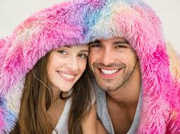 KANKAEU Rainbow Blanket, Fluffy Blanket for Comfort, 160×200cm Rainbow  Fleece Blanket, Soft & Warm, Easy-Care Faux Fur Throw : Amazon.co.uk: Home  & Kitchen