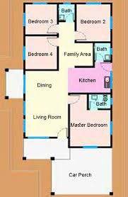 Plan rumah kos rendah desainrumahid. Plan Rumah 4 Bilik Kos Rendah