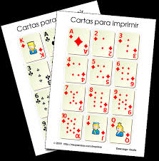 Juegos gratuitos para descargar e imprimir. Juegos De Cartas Matematicos