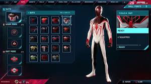 Miles morales has 19 suits that both change the hero's look and give him new suit powers. Spider Man Miles Morales Suits Every Costume Mod And How They Work