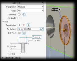 To Create Holes Inventor 2019 Autodesk Knowledge Network