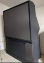 the rear-projection television that households had in the 90s and ...