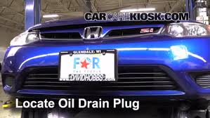 Oil Filter Change Honda Civic 2006 2011 2007 Honda Civic Si 2 0l 4 Cyl Coupe 2 Door
