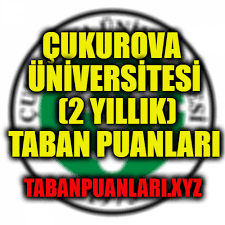 Cukurova Universitesi 2 Yillik Taban Puanlari 2020