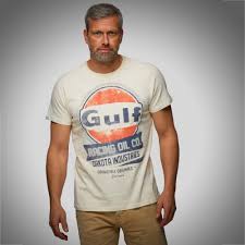 Shop the latest tees from the original retro brand tees at tillys! Gulf Oil Racing T Shirt Cream