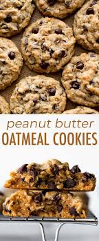 Healthyfoodforkids In 2020 Peanut Butter Oatmeal Chocolate Chip Oatmeal Chocolate Chip Cookie Recipe Cookies Recipes Chocolate Chip