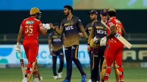 punjab kings vs kolkata knight riders timeline