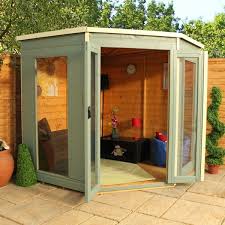 7 X 7 Premier Corner Summerhouse Corner Summer House Summer House Garden Building A Shed