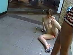 Watch fun with the dildo! Public Double Dildo Fun With A Skinny Naked Girl Voyeurstyle Com