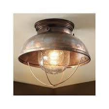 Rustic Outdoor Look Ceiling Light Fixture Weathered Copper Look Indoor Lighting Rusticprimitive Rustic Ceiling Lights Ceiling Lights Cabin Lighting