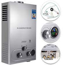 Holds up to 150 psi. 18l 4 8gpm Lpg Gas Propane Tankless Water Heater Instant Hot Water Boiler Shower Tankless Water Heaters Home Garden