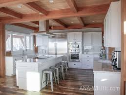 modern farmhouse kitchen almost
