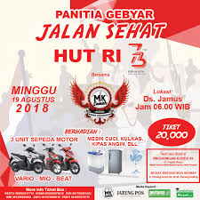 Maybe you would like to learn more about one of these? Jalan Sehat Hut Ri 73th Bersama Mik Semar Pertama Id