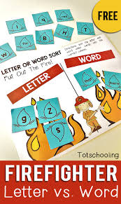 .name fonts, free fire name change, and agario names with the different letters for nick free fire you change the text font of your free fire nickname. Firefighter Letter Vs Word Sorting Totschooling Toddler Preschool Kindergarten Educational Printables